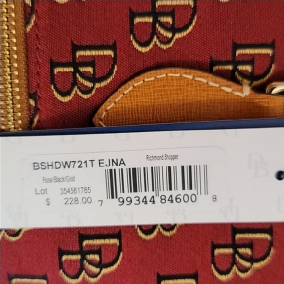 DOONEY & BOURKE Richmond Monogrammed Shopper - Picture 8 of 10